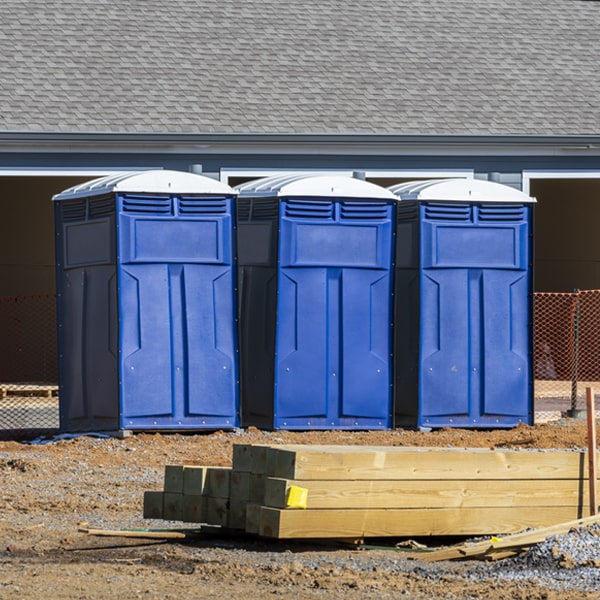 do you offer hand sanitizer dispensers inside the porta potties in Melvin TX